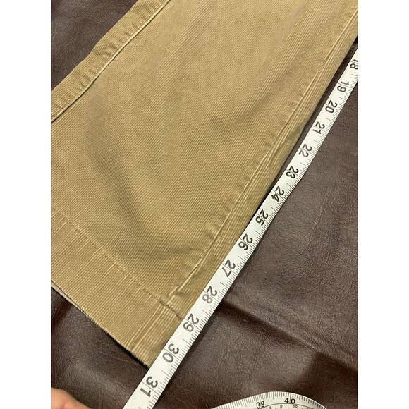 Old Navy Vintage Y2K Low‎ Rise Stretch Boot Cut Corduroy Khaki Pants Womens 4 - Picture 11 of 11
